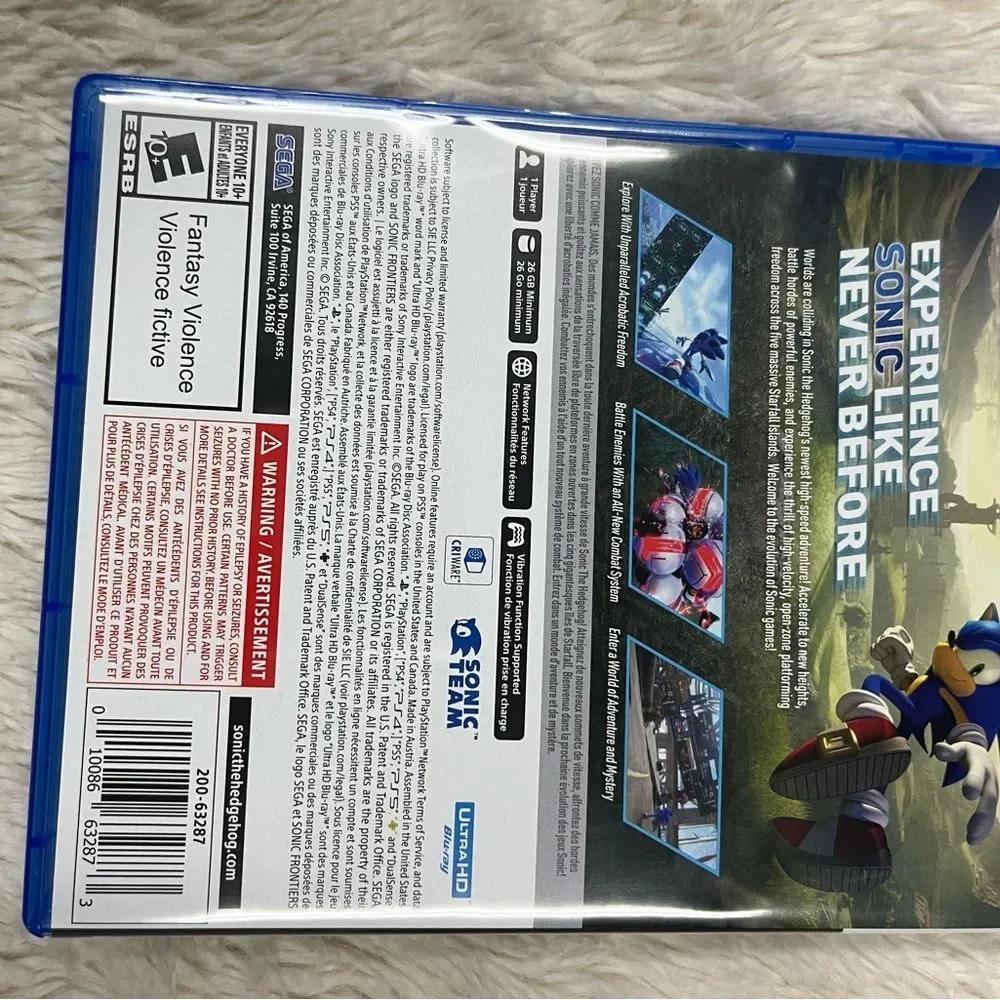 Sonic Frontiers for PS5 - Blue